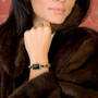 Personalized Black & Gold Watch, Personalized Black Gold Watch 10816 0011 m model