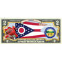 The State Bird & Flower Enhanced $2 Bill Collection, State Bird and Flower Enhanced $2 Bill Collection 11346 0026 a Ohio