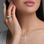 Divine Brilliance Personalized Ring and Cross Pendant Set, Divine Brillance Personalized Ring and Cross Pendant Set 12154 0017 m model