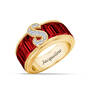 Personalized Birthstone & Diamond Initial Ring, Personalized Birthstone Diamond Initial Ring 11033 0016 g july