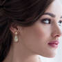 Golden Glow 18-Carat Drop Earrings, Golden Glow 18 Carat Drop Earrings 12156 0015 m model