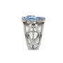 Pieces of Jerusalem Roman Glass Cross Ring, Pieces of Jerusalem Roman Glass Cross Ring 12068 0012 c sideview