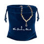 Sensational Sunset Black Pearl & Diamond Necklace, Sensational Sunset Black Pearl 10779 0016 g gift pouch