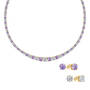 Birthstone Tennis Necklace 11948 0010 f june