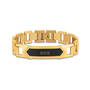 Gentleman's Classic Black Diamond Ring with FREE Matching Bracelet, Gentlemans Classic Black Diamond Ring and Bracelet Set 11645 0016 c bracelet