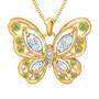 The Birthstone Butterfly Diamond Pendant 2030 001 8 8