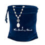 “The Wanderer" Pearl Necklace, The Wanderer Pearl Necklace 6742 0018 g pouch