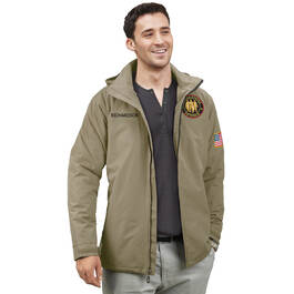 The Personalized US Veteran All Weather Jacket 12099 0015 m model