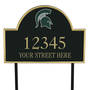 The College Personalized Address Plaque, The College Personalized Address Plaque 5716 0384 b Michigan State