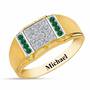 Birthstone Diamond Ring, Birthstone Diamond Ring 5211 001 2 5