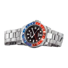 The Personalized GMT Precision Custom Crafted Watch 12180 0015 c flat