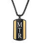 Personalized Diamond Cross & Dog Tag, Personalized Diamond Cross and Dog Tag 12218 0011 c pendant