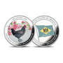 The State Bird and Flower Silver Commemoratives, The State Bird and Flower Silver Commemoratives 2167 0104 a commemorativeDE