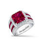 Twelve Carat Birthstone Ring, Personalized Twelve Carat Birthstone Ring 11389 0016 g july