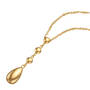 Drop of Gold 1kt Necklace, Drop of Gold 1kt Necklace 10893 0017 b side