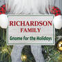 Gnome for the Holidays Lit Wreath, Gnome for the Holidays Lit Wreath 11849 0010 c closeup