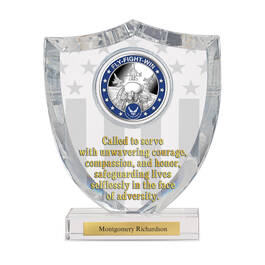 Shields of Honor Silver plated Commemorative 11736 0032 c airforce