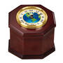 Always My Son Globe Clock Box, You Will Always Be My Son Keepsake Box with Clock 10197 0010 c display closed