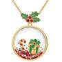 Year of Cheer Floating Crystal Pendants, Year of Cheer Floating Crystal Pendants 1553 0025 j december