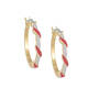 Birthstone Swirl Earring 11615 0038 g july