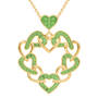 Love is the Answer Birthstone Pendant, Personalized Love is the Answer Birthstone Pendant 10553 0018 h august