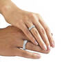 His & Hers Matching LuxDiamond™ Rings, Lux Diamond Ring 11501 0019 m model