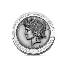Peace 2 Dollar Silver Bull Coin 11812 0203 a main