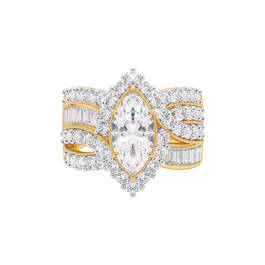 Majestic Marquise Diamonisse Ring 10557 0014 b flat