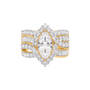 Majestic Marquise Diamonisse Ring 10557 0014 b flat