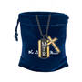 Personalized Diamond Cross and Dog Tag 12218 0011 g giftpouch