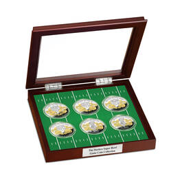 The Pittsburgh Steelers Super Bowl Game Coin Collection 11733 0050 c display