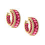 Ultimate Birthstone Hoops, Ultimate Birthstone Hoops 12124 0014 g july