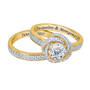 Personalized Forever Diamond Anniversary Ring Set, Personalized Forever Diamond Anniversary Ring Set 11161 0010 b ring