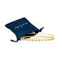 Personalized Golden Beaded Bracelet with FREE Matching Bracelet, Personalized Golden Beaded Bracelet 12002 0011 g gift pouch