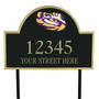 The College Personalized Address Plaque, The College Personalized Address Plaque 5716 0384 b LSU