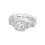 Our Love Is Forever Anniversary Ring, Our Love Is Forever Anniversary Ring 11436 0019 b flat