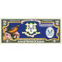 The State Bird & Flower Enhanced $2 Bill Collection, State Bird and Flower Enhanced $2 Bill Collection 11346 0026 a Connecticut