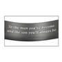 Son Personalized Tri-Tone Bracelet, Son Personalized Tri Tone Bracelet 10867 0019 b Inscription