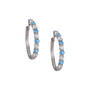Birthstone Brilliance Hoops, Birthstone Brilliance Hoops 12064 0016 c march