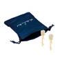 Personalized Diamond Rose Earrings, Diamond Rose Earrings 11832 0019 g giftpouch