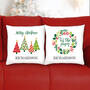 The Personalized Family Christmas Pilllow Set, The Personalized Family Christmas Pillow Set 12222 0015 m room