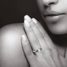 Pure Drama Sterling Silver Ring 12140 0014 m model