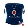 Royal Ruby Red Pendant with FREE Matching Earrings, Royal Ruby Pendant 12144 0010 d giftpouch