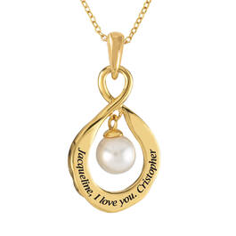 The Pearl Birthstone Pendant 6901 0015 c back
