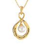 The Pearl & Birthstone Pendant, The Pearl Birthstone Pendant 6901 0015 c back