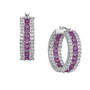 The Birthstone Eternity Earrings, The Birthstone Eternity Earrings 11200 0021 f june