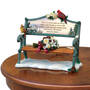 Always in My Heart Remembrance Bench Ornament, Always in My Heart Remembrance Bench Ornament 10605 0016 c table