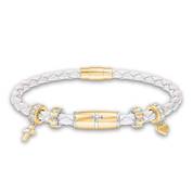 Trust in the Lord Daughter Leather Bracelet 1153 001 1 1