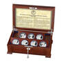 The Legendary Seven - The San Francisco Silver Eagles Proofs, The Legendary Seven The San Francisco Silver Eagles Proofs 5414 0058 a main