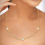 Yours Truly Diamond Necklace, SG298 6226 D Couples Name Necklace RGB3